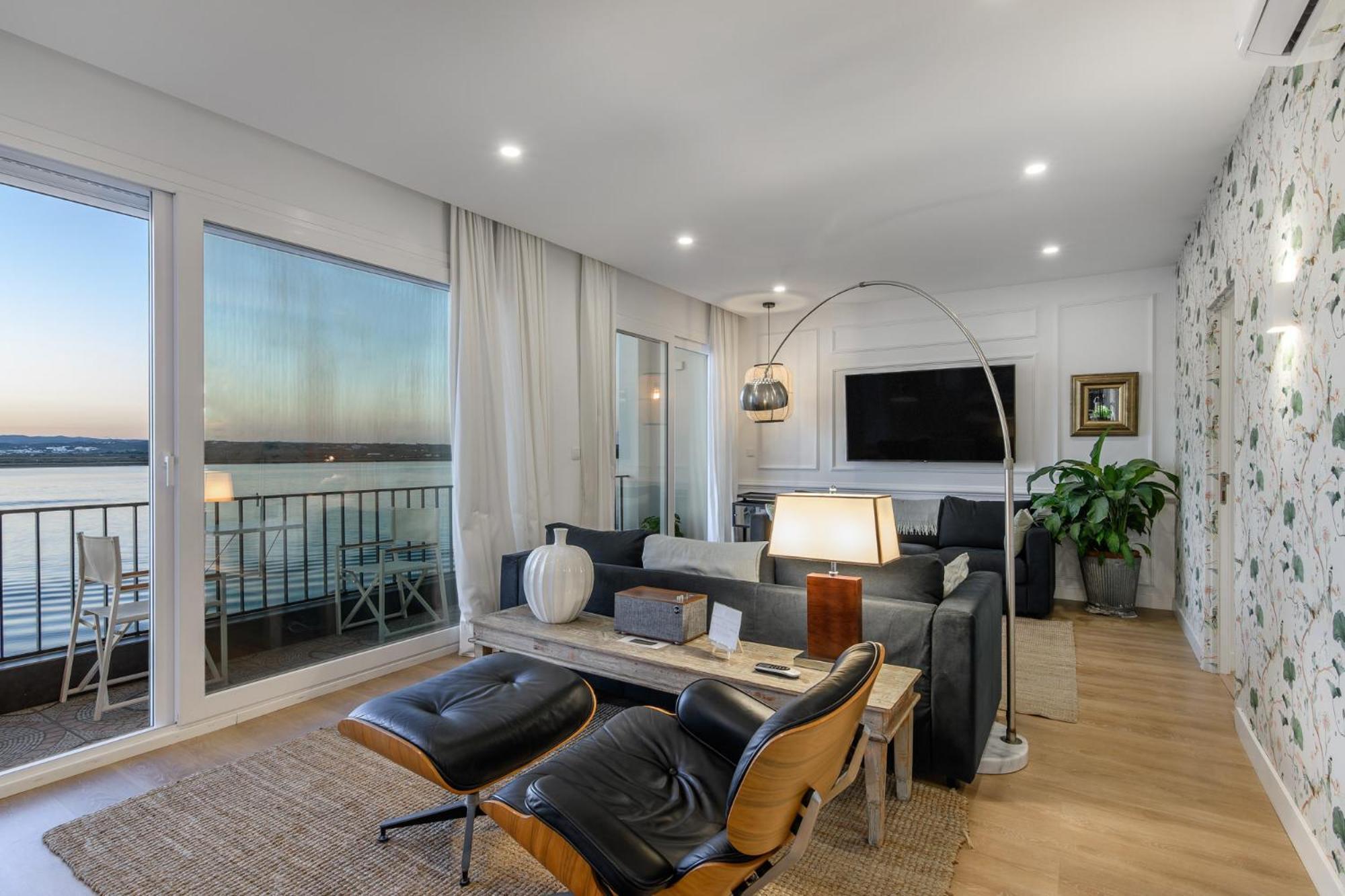 Apartamento Sobre El Rio Guadiana Ayamonte Esterno foto