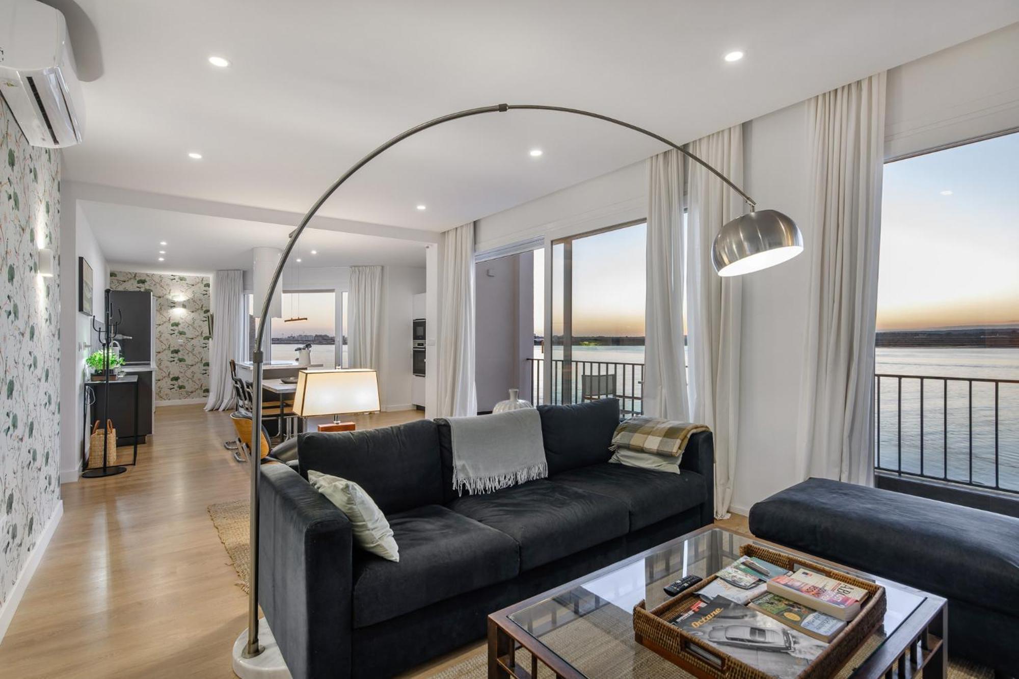 Apartamento Sobre El Rio Guadiana Ayamonte Esterno foto