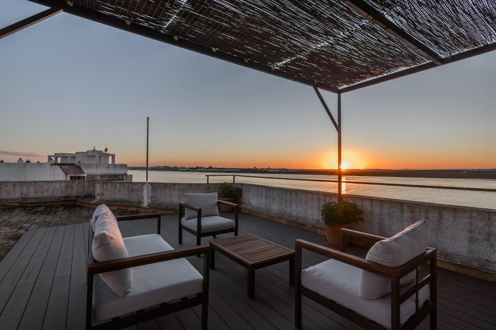 Apartamento Sobre El Rio Guadiana Ayamonte Esterno foto